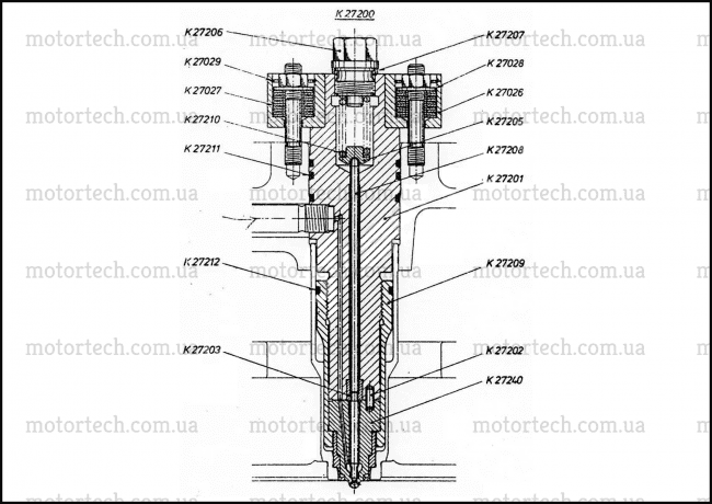 Форсунка К 27200