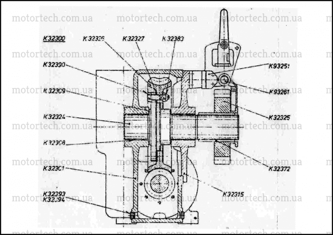 Валоповоротний механізм К32300 (3)